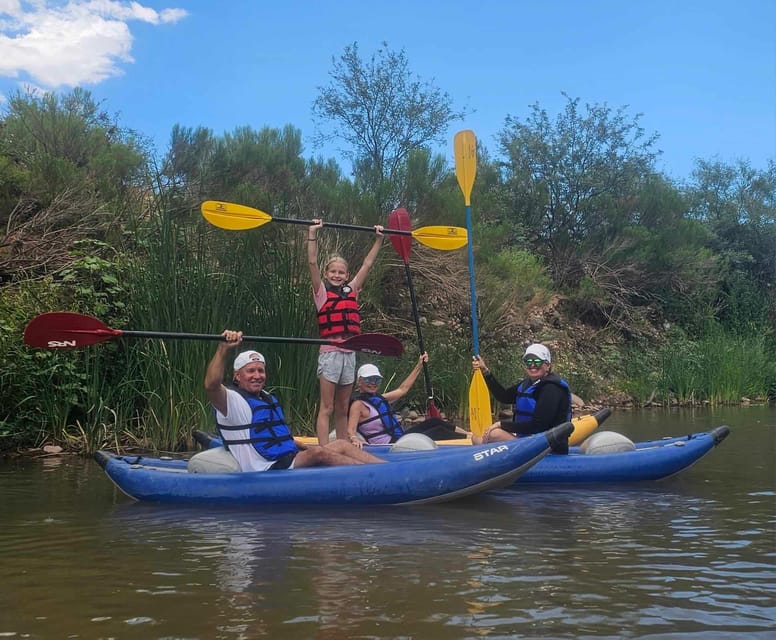 From Cottonwood: Guided Kayaking Tour on the Verde River - Wildlife, green river plants, and local highlights from your guide