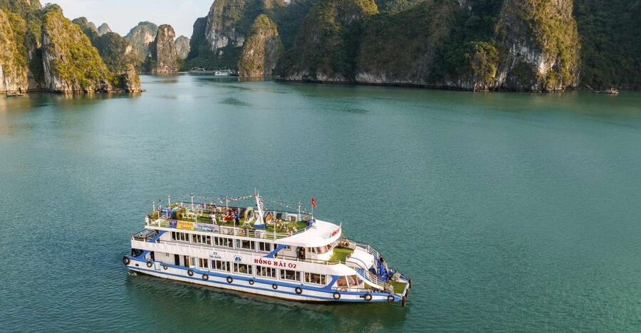 From Hanoi: Halong Bay Day Trip w/ Cave, Island & Kayak - Hanoi Pickup to Tuan Chau: How the Day Gets Started Right