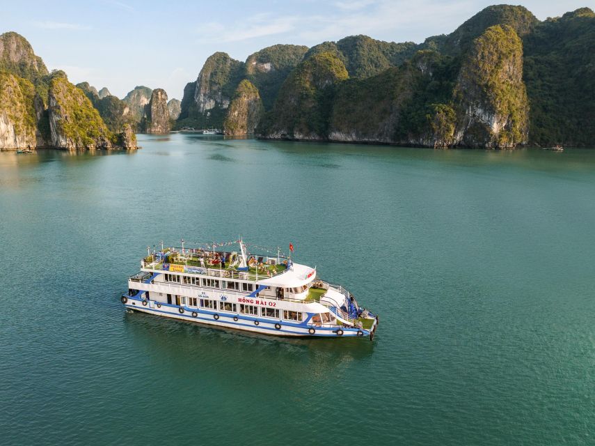 From Hanoi: Halong Bay Day Trip w/ Cave, Island & Kayak - Surprising Cave Walk: Limestone Details You Can Actually See