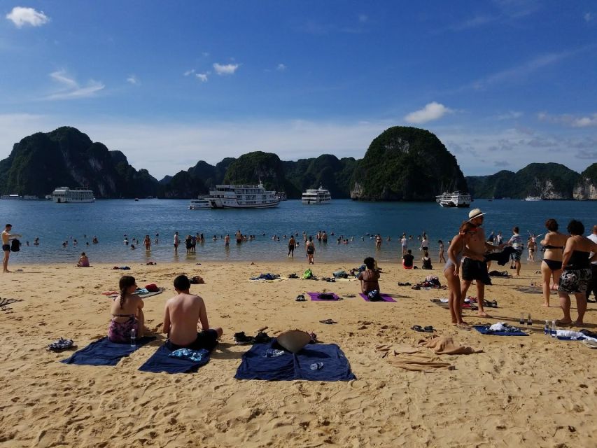 From Hanoi: Halong Bay Day Trip w/ Cave, Island & Kayak - Luon Cave Kayak (or Bamboo Boat): The Calm Side of Halong Bay