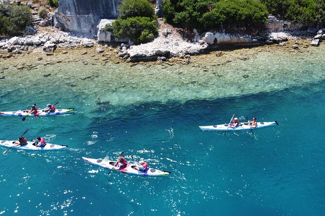 From Kas: Guided Kekova Sea Kayaking Tour - Theimussa sarcophagi: why the afternoon feels different
