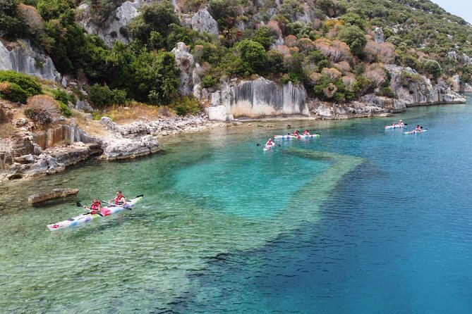 From Kas: Guided Kekova Sea Kayaking Tour - The Tersane Bay swim stop: where the day turns from paddling to cooling off