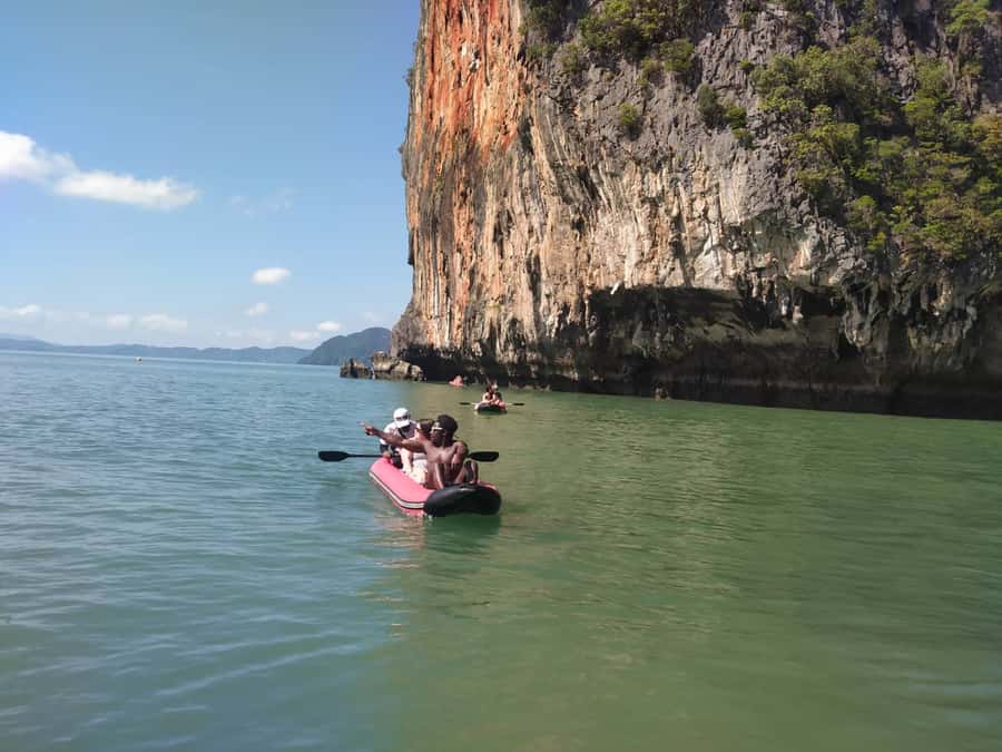 From Khao Lak: James Bond Island Canoe Trip with Lunch - Koh Panyi floating village: lunch, walking, and real daily life