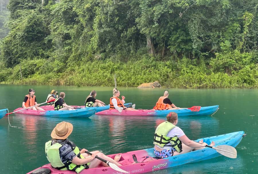From Khao Lak: Khao Sok & Cheow Lan Lake Tour with Kayaking - Key things to know before you go