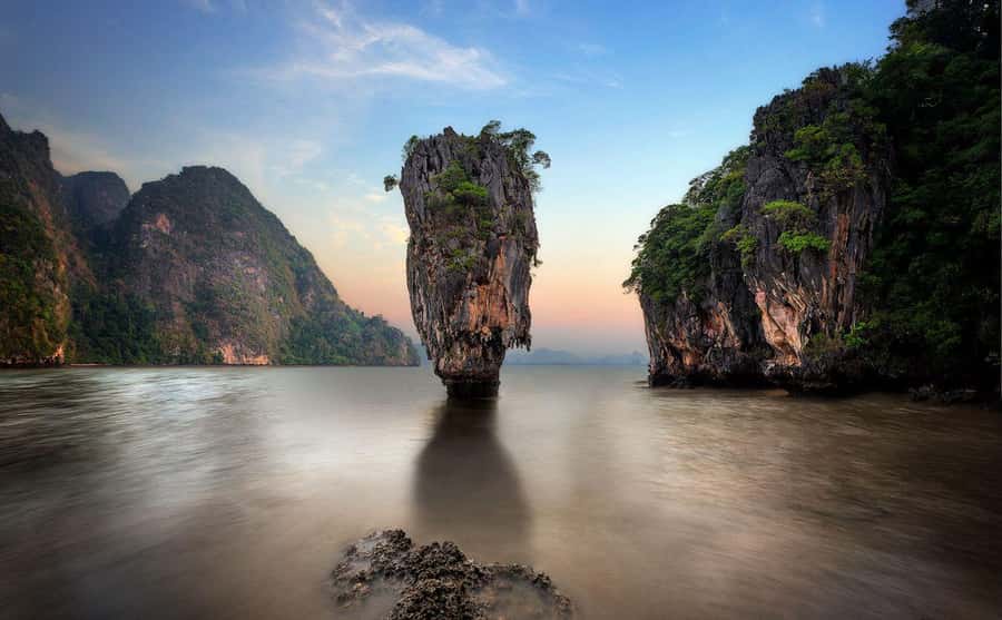 From Khao Lak: Premium James Bond Sunset and Canoe Adventure - Onboard food: not just snacks, but real meals
