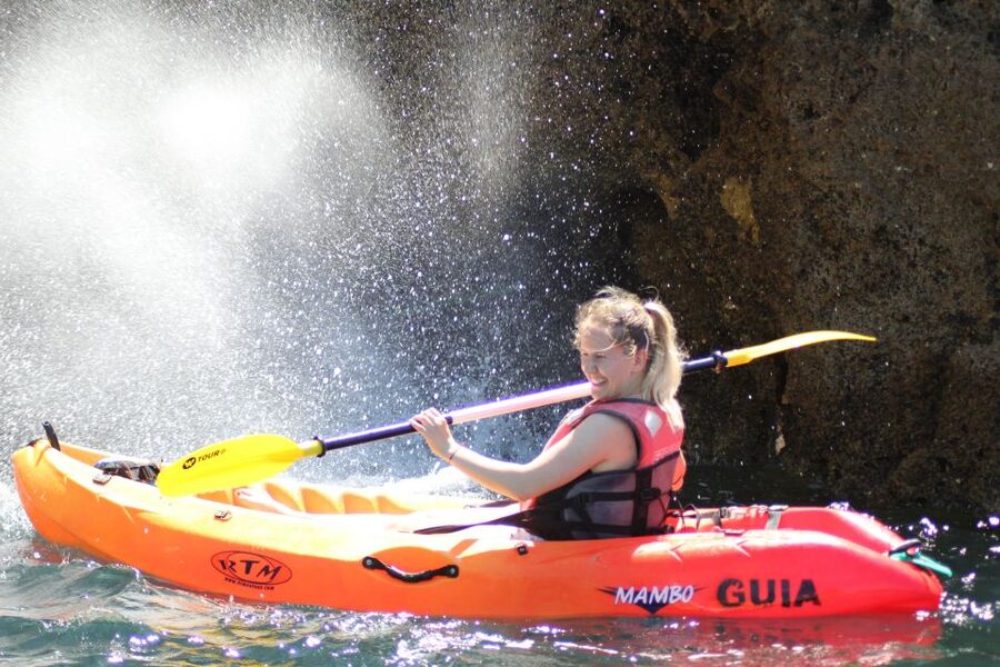 From Lagos: Algarve Coast and Caves by Kayak - Lagos Caves by kayak: the best way to see the Algarve up close