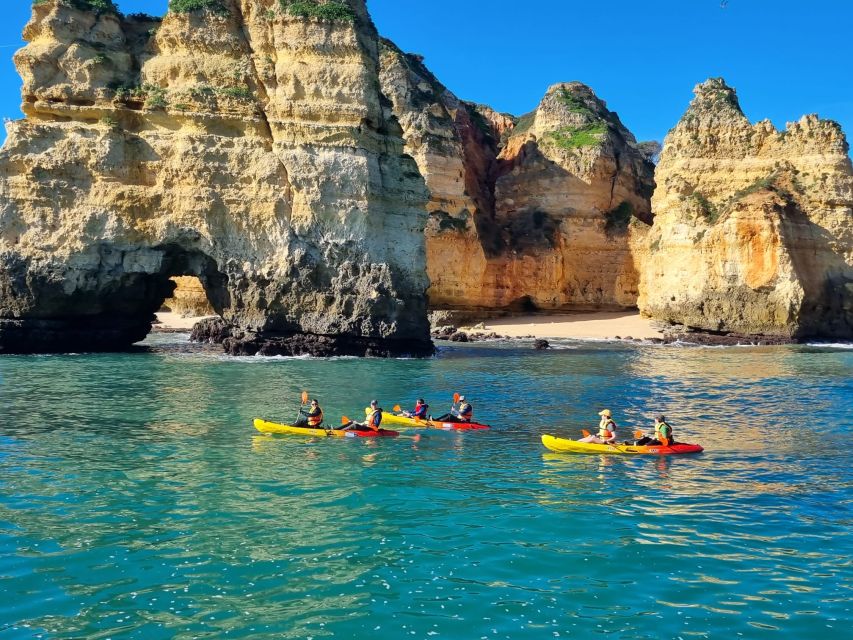 From Lagos: Kayak Experience in Ponta da Piedade - Kayaking Ponta da Piedade from Lagos: the water-level way to see the Algarve