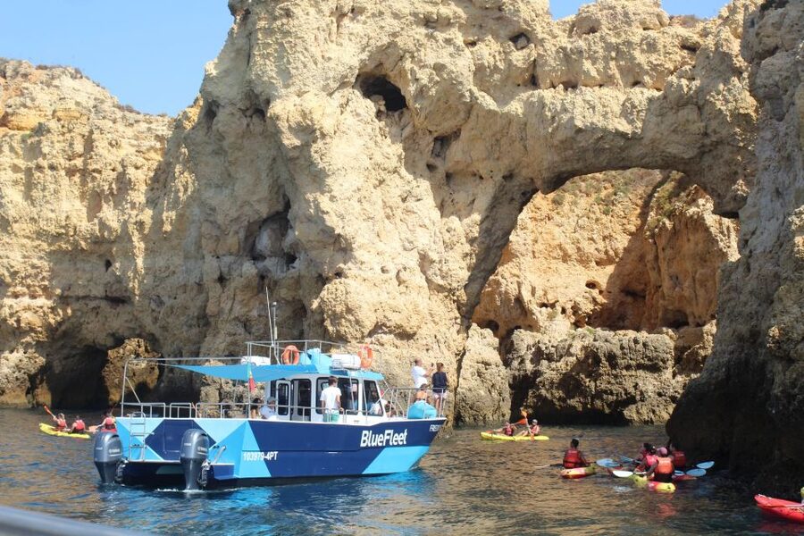 From Lagos: Kayak Experience in Ponta da Piedade - Entering the caves and arches: what you’re really experiencing