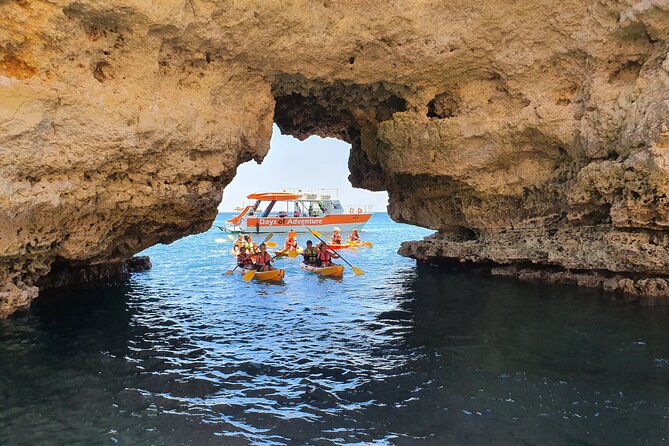 From Lagos: Kayak Tour of Ponta da Piedade Caves on Catamaran - Weather, sea state, and tide: when the caves change