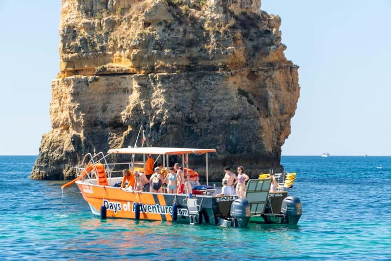 From Lagos: Ponta da Piedade Caves Kayak Tour from Catamaran - Difficulty level: what to expect if you’re not a pro