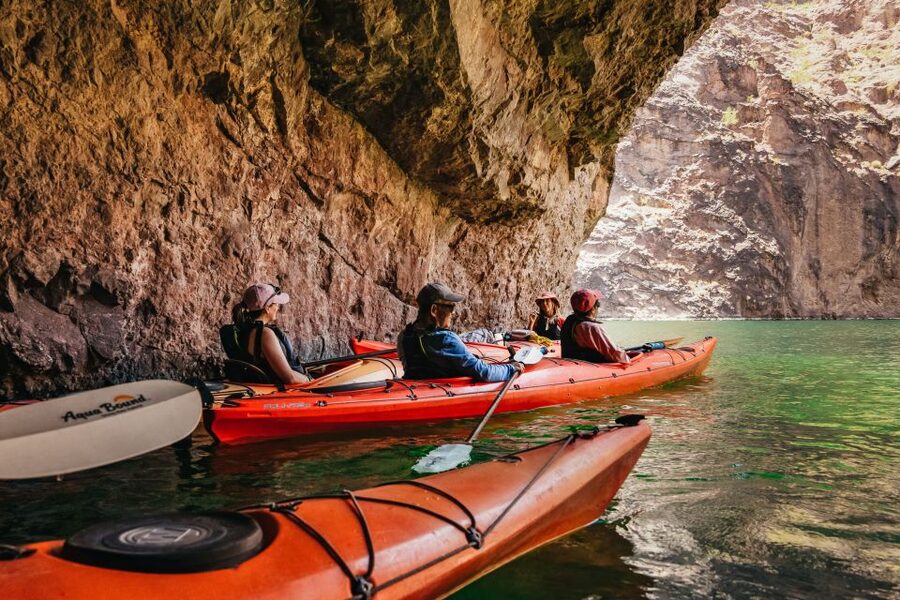 From Las Vegas: Black Canyon Half-Day Kayak Tour - Gear rules, wet-weather reality, and the physical level you should plan for