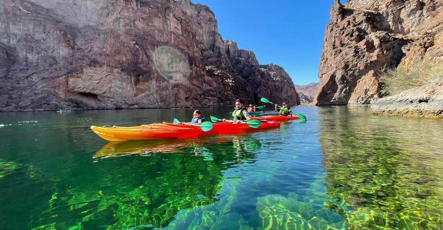 From Las Vegas: Emerald Cave Guided Kayak Tour with Shuttle - Black Canyon wildlife watch: eagles, bighorn sheep, and coyotes