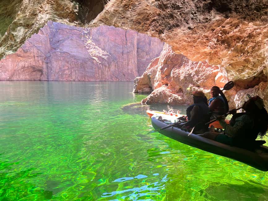 From Las Vegas: Emerald Cave Kayak Tour with Hotel Pickup - Sit-on-top kayaks: why you’ll feel steady right away