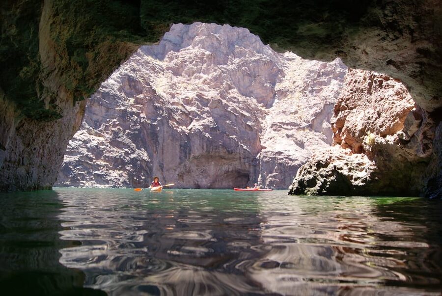 From Las Vegas: Emerald Cave Kayak Tour with Shuttle Pickup - Practical expectations: wind, waves, and staying in the kayak