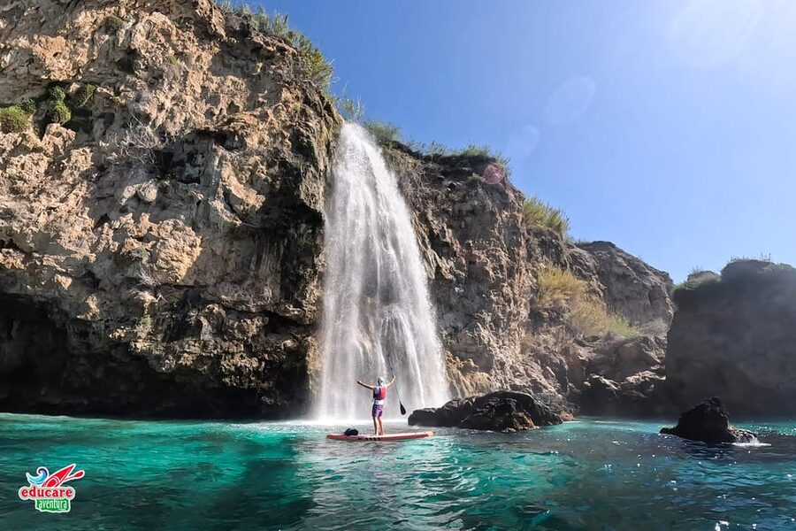 From Nerja: Guided Paddle Surf Cliffs and Maro Waterfall - Getting the paddle basics right: the short course that saves your trip