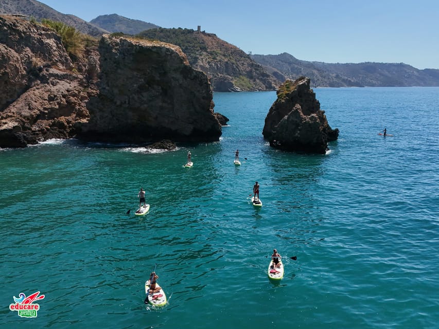 From Nerja: Guided Paddle Surf Cliffs and Maro Waterfall - What to bring (and what to do before you go)