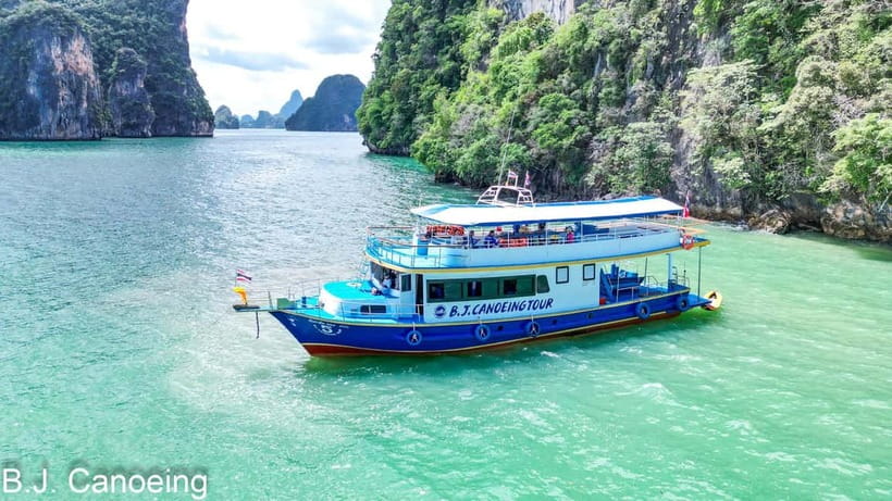 From Phuket : James Bond Island by Bigboat & Canoe Adventure - Lunch onboard in Phang Nga Bay: a real reset, not just a snack