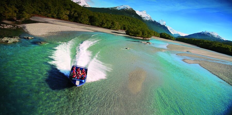 From Queenstown: Dart River Canoe & Jet Boat Day Trip - Paradise Valley by back-country bus: film spots with context, not just photos