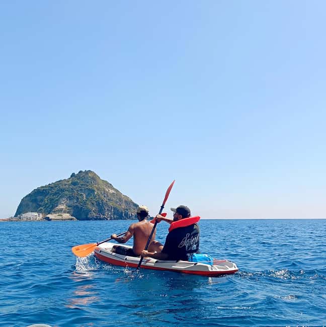 From Sant'Angelo: Ischia Kayak Tour with Italian Aperitif - The Neapolitan Aperitif Finish: Bruschetta, Cheese, Olives, and Island Wine