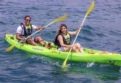 From Sidari, Corfu: Private Canoe Rental with Life Vest - Finding Sidari Watersports at Megali Beach Harbour