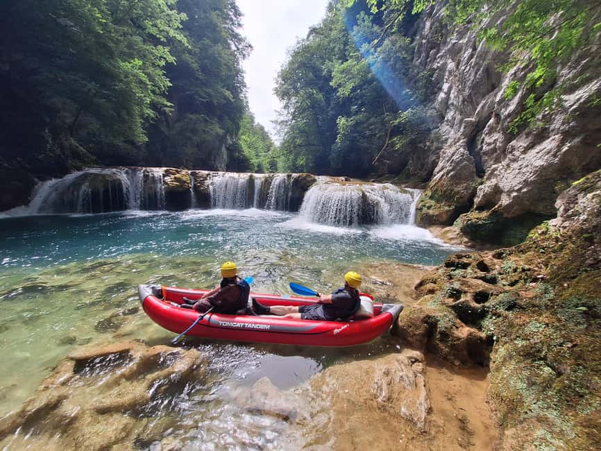 From Slunj: Mreznica Kayaking Adventure - Mrežnica Canyon: the setting that makes paddling feel short and sweet
