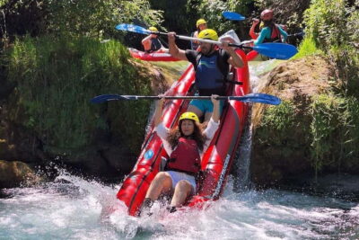 From Slunj: Mreznica Kayaking Adventure - Zečev Varoš meeting point and the short van ride