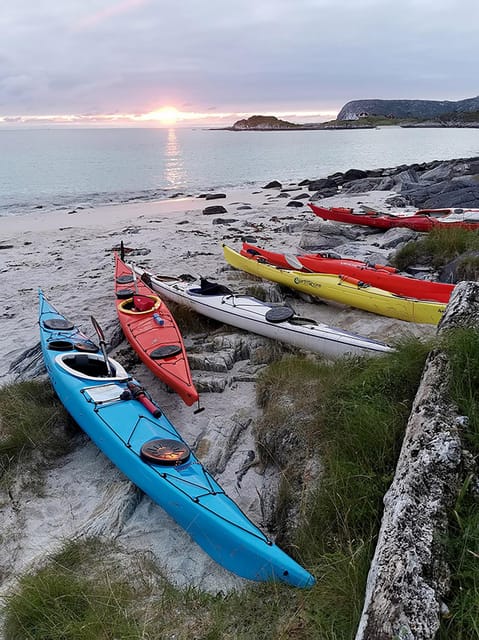 From Tromsø: Sea Kayaking Tour at Sommarøy - The Paddling Route: Sheltered Sounds, White Beaches, and Small Islands