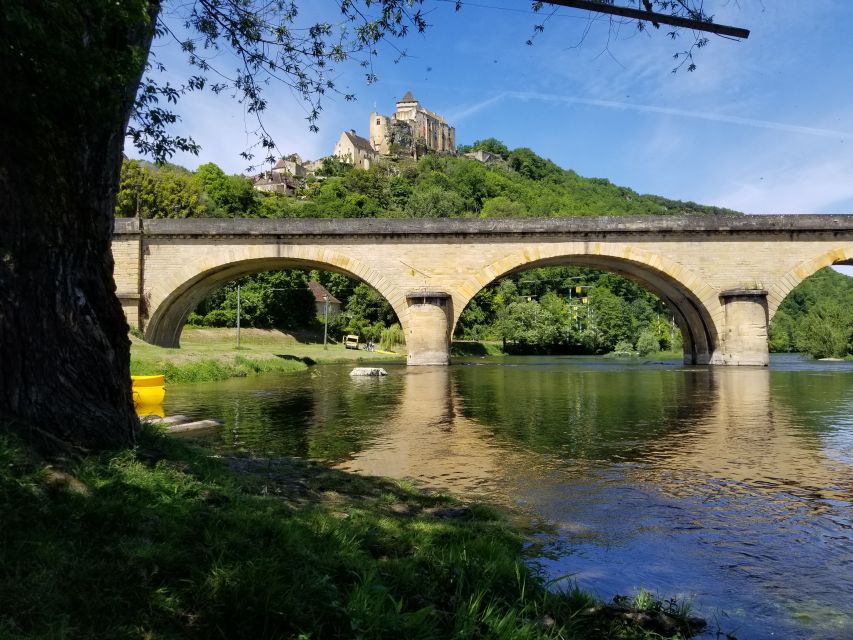 From Vitrac: Dordogne River Canoe Rental - Price and value: $34 that buys time, gear, and a return ride