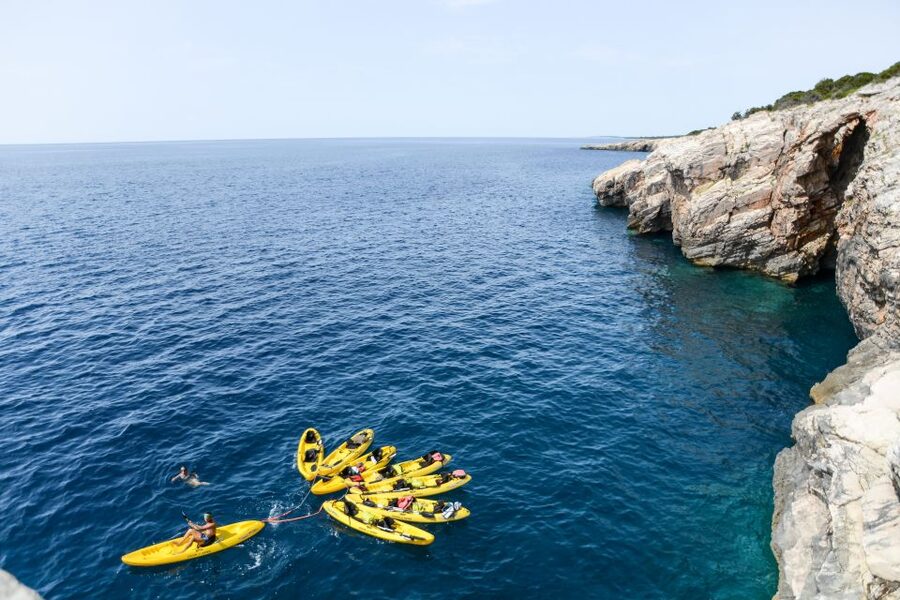 From Zadar: Dugi Otok Half-Day Kayak Adventure - Veli Žal: the white sand start that sets the tone