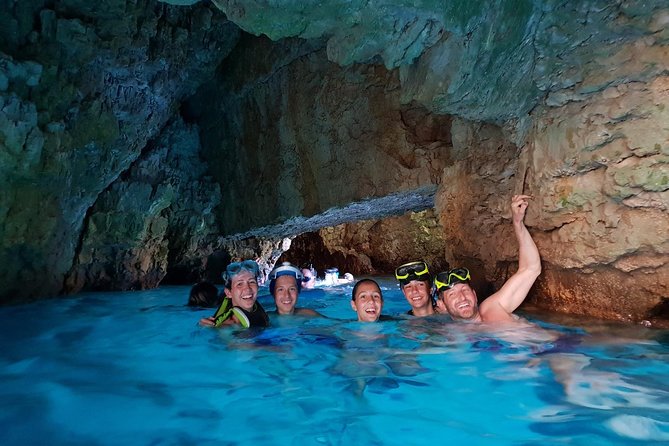 FULL CAVE & SAFARI EXPERIENCE by KAYAK - Cliff Jumping at Kolombarice: Adrenaline, But Still Tied to Safety