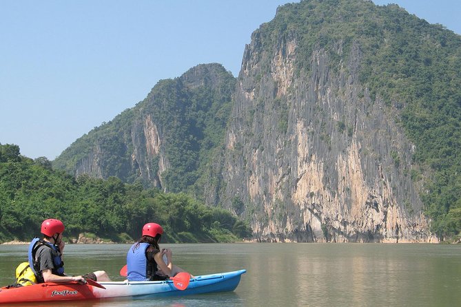 Full day / Half Day Kayaking and Pak Ou Caves with optional sunset cruise - Kayak Route From Nam Ou Confluence to the Mekong