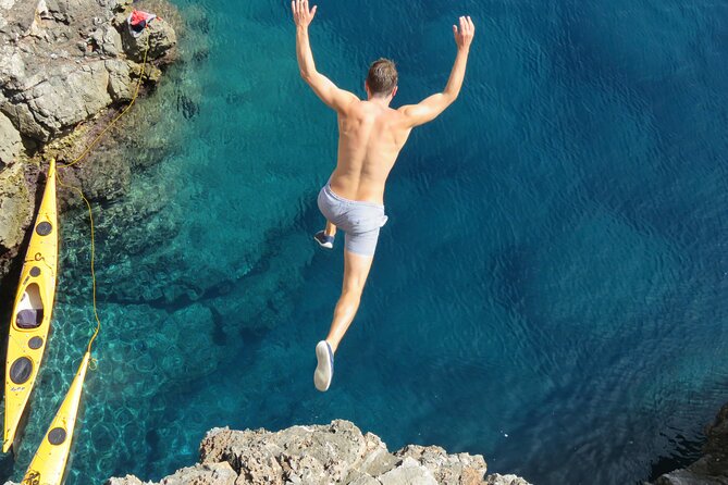 Full Day Kayaking and Snorkeling to Green Cave with GoPro photos - Where This Dubrovnik Kayak Day Actually Shines