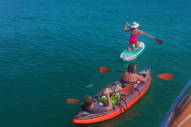 Full day private yacht from lagos with drinks, tapas, paddle boards and kayak - Ponta da Piedade Cliffs: Limestone Pillars, Caves, and Real Drama