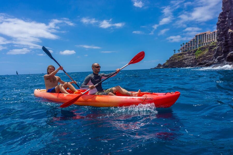 Funchal: KAYAK Rental or Guided tour with snorkeling - Price and value: $29 for 1.5 hours that includes the important stuff