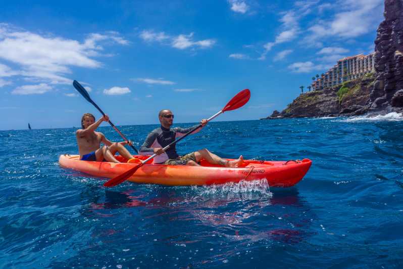 Funchal: KAYAK Rental or Guided tour with snorkeling - Where you meet: the Pestana Carlton sea-level access