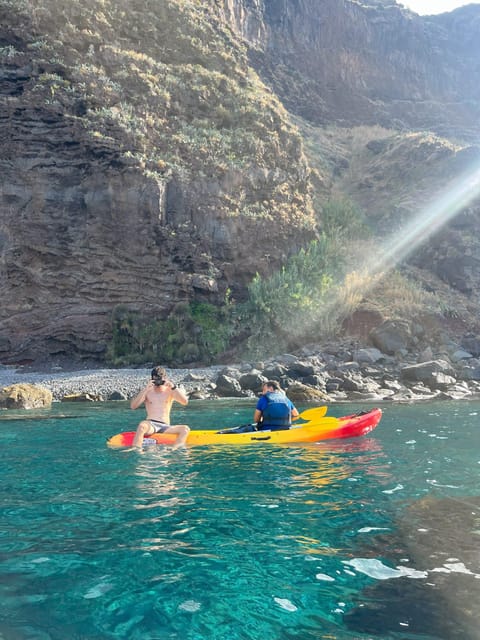 Funchal: Kayak & Snorkeling in Garajau Nature Reserve - Jump moments and cliff fun: what’s actually on the table