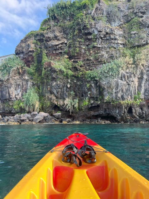Funchal: Kayak & Snorkeling in Garajau Nature Reserve - Meeting at Museu CR7: easy start, small-group pace
