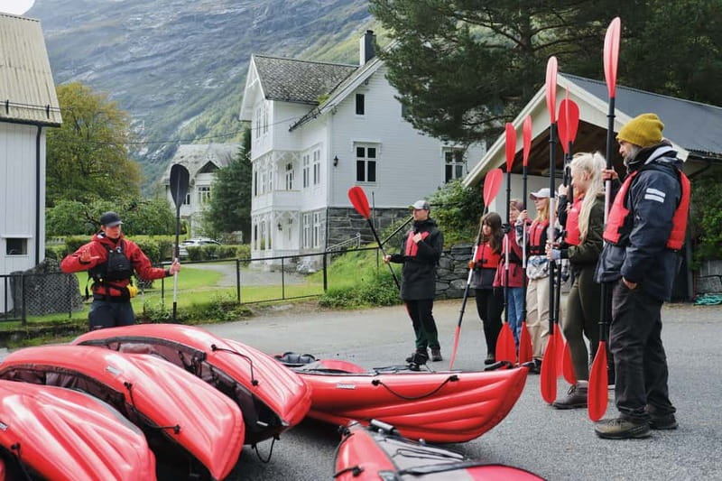 Geiranger: Beginner-Friendly Fjord Kayaking - The first lesson on the water: paddling for beginners in real fjord conditions