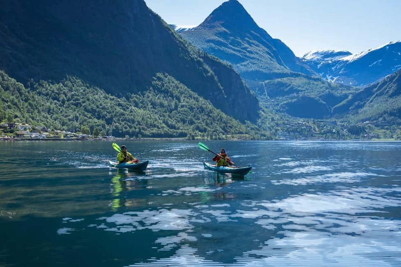 Geiranger: Kayak Tour with Waterfall Views - The guide factor: stories, local traditions, and safety clarity