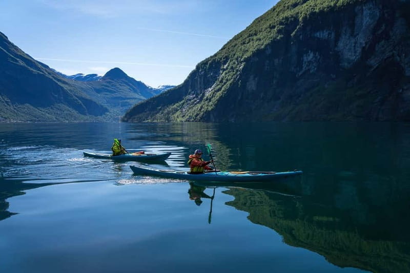 Geiranger: Kayak Tour with Waterfall Views - Price and value: what $135 gets you for 3 hours