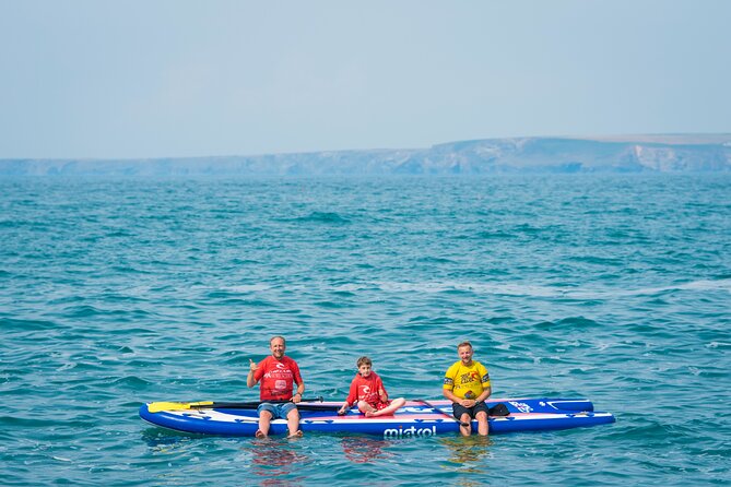 Giant Stand Up Paddle Boarding Experience in Newquay - Rough water and wind: what to expect when conditions turn