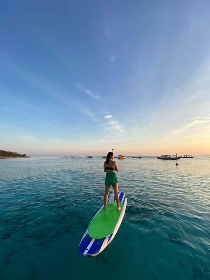 Gili SUP Or Kayak With Drone Shoot . Daylight Or Sunrise - Key Things You Should Know Before You Go