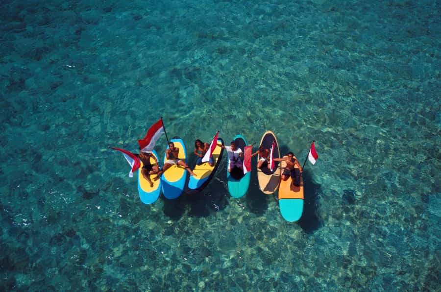 Gili SUP Or Kayak With Drone Shoot . Daylight Or Sunrise - Gili Trawangan SUP + Drone Shoot: Why This Is More Than Just a Board Rental