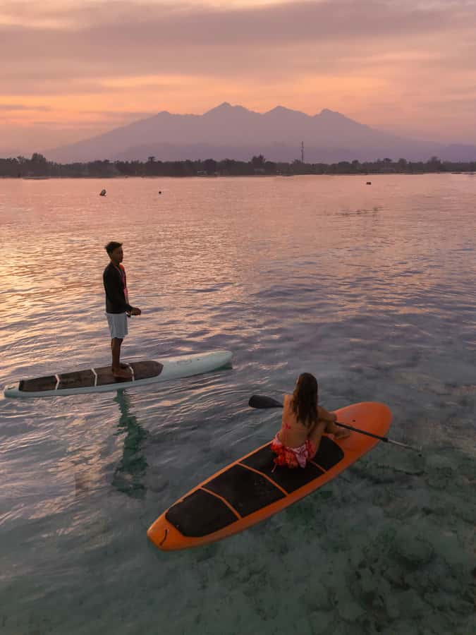 Gili Trawangan: Stand-Up Paddle with Drone Shot & Guide - The Self-Guided 100 Minutes: Exploring Without Feeling Lost