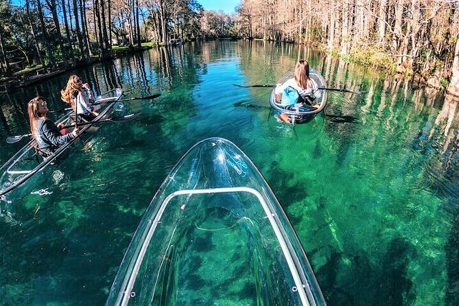 Glass Bottom Kayak Eco Tour through Rainbow Springs - Comfort Notes: You’ll Likely Get Wet, So Pack Like It’s Florida