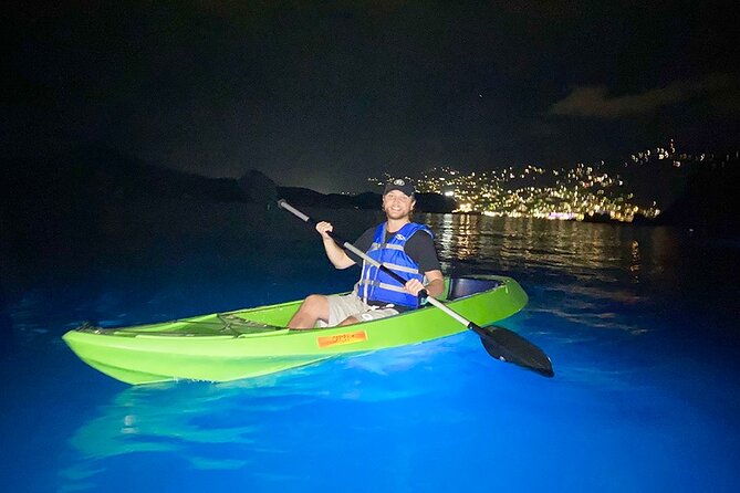 Glow Boats LED Night Kayak, Marriott Frenchman's Cove Dock, USVI - The Role of Your Guide: Paul, Sean, Zoe, Lewis, and Leeann