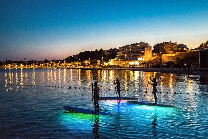 Glowing Stand-Up Paddle Experience in Split - Sunset in the sea: your first glow moment