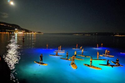 Glowing Stand-Up Paddle Experience in Split - The lesson: how the certified trainer sets you up for success