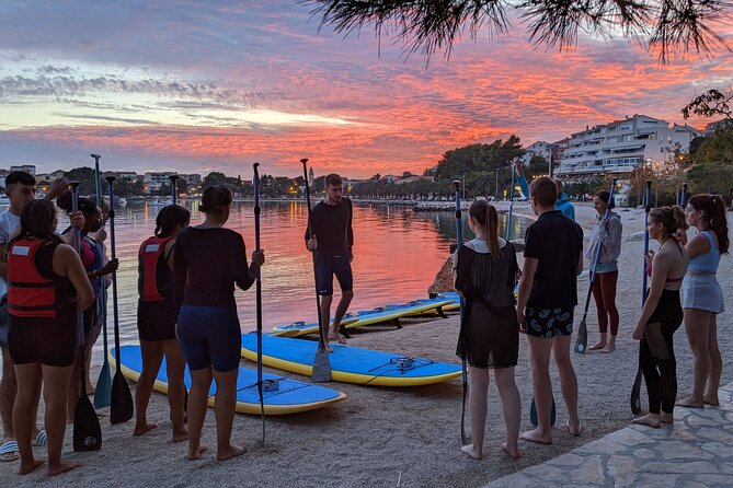 Glowing Stand-Up Paddle Experience in Split - Enter the river with stars: where the LEDs do their magic