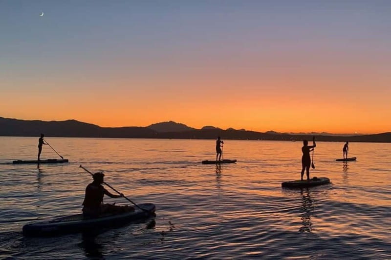 Golfo Aranci: Sup with dolphins, aperitif & photo shoot - Isola di Figarolo: coves, regional food, and a longer stretch on the move
